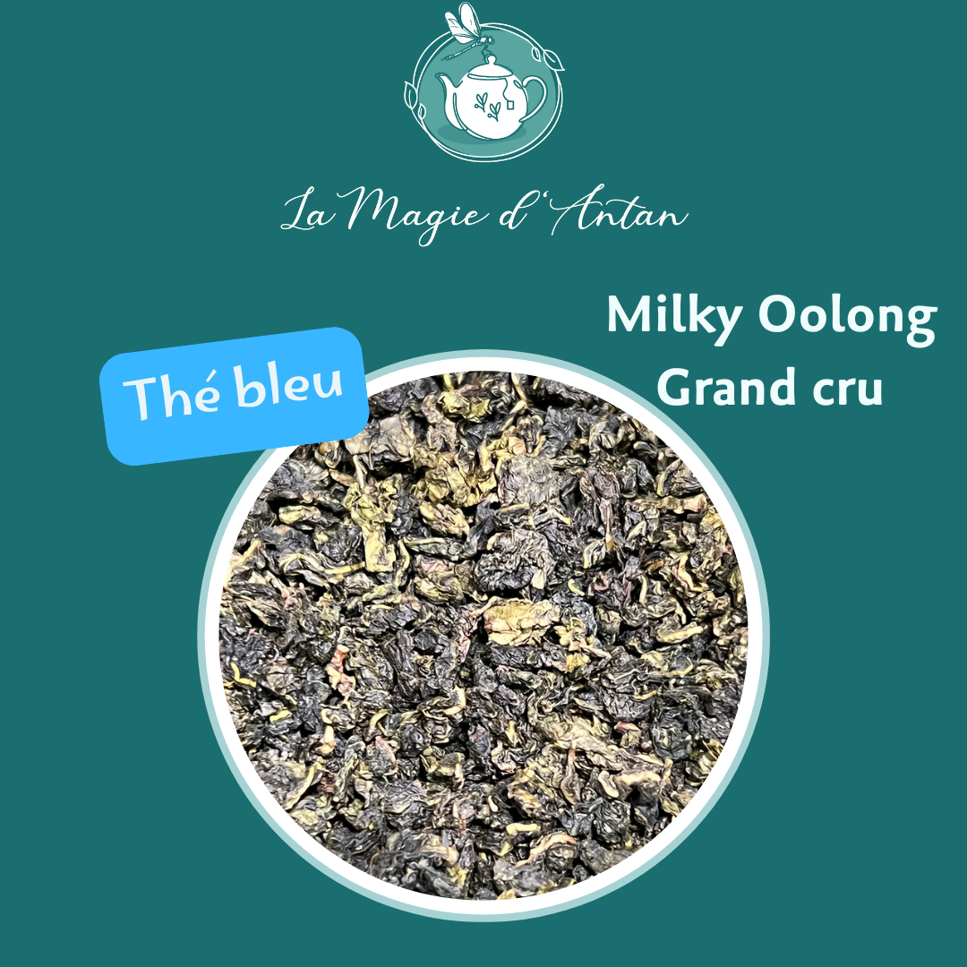 Thé bleu Milky Oolong Grand cru
