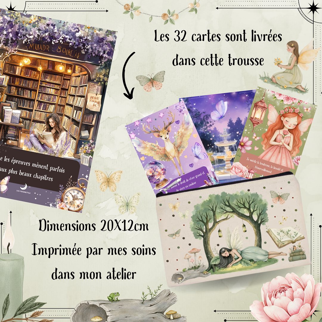 Cartes Contes & Merveilles - affirmations positives