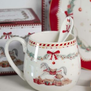 Mug de Noël en porcelaine