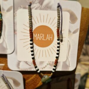 MarlaH - bracelet Hippy - perles Miyuki & pierres naturelles