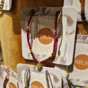 MarlaH - bracelet Hippy - perles Miyuki & pierres naturelles