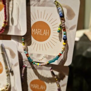 MarlaH - bracelet Hippy - perles Miyuki & pierres naturelles