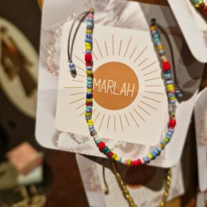 MarlaH - bracelet Hippy - perles Miyuki & pierres naturelles