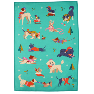 Essuie-vaisselle 100% coton Rex London - Nos amis les toutous