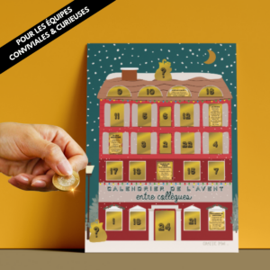 Entre Collègues - Calendrier de l’Avent à gratter