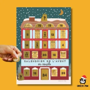 Couple - Calendrier de l’Avent à gratter