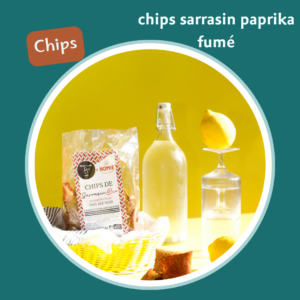 Chips de sarrasin bio paprika fumé