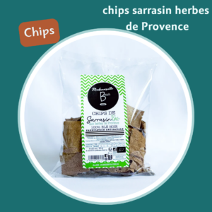Chips de sarrasin bio herbes de Provence