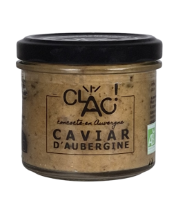 Tartinade artisanale bio Caviar d'aubergines
