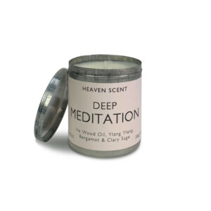 Bougie naturelle artisanale - Méditation profonde 200ml