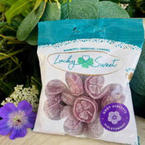 Bonbons naturels à la violette LuckySweet Sachet 100gr