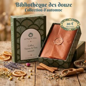 PRÉ-VENTE exclusive => Coffret "Bibliothèque des 12" Thés & Tisanes