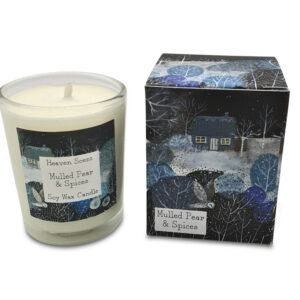 Bougie naturelle artisanale - Poire pochée  & épices 90ml