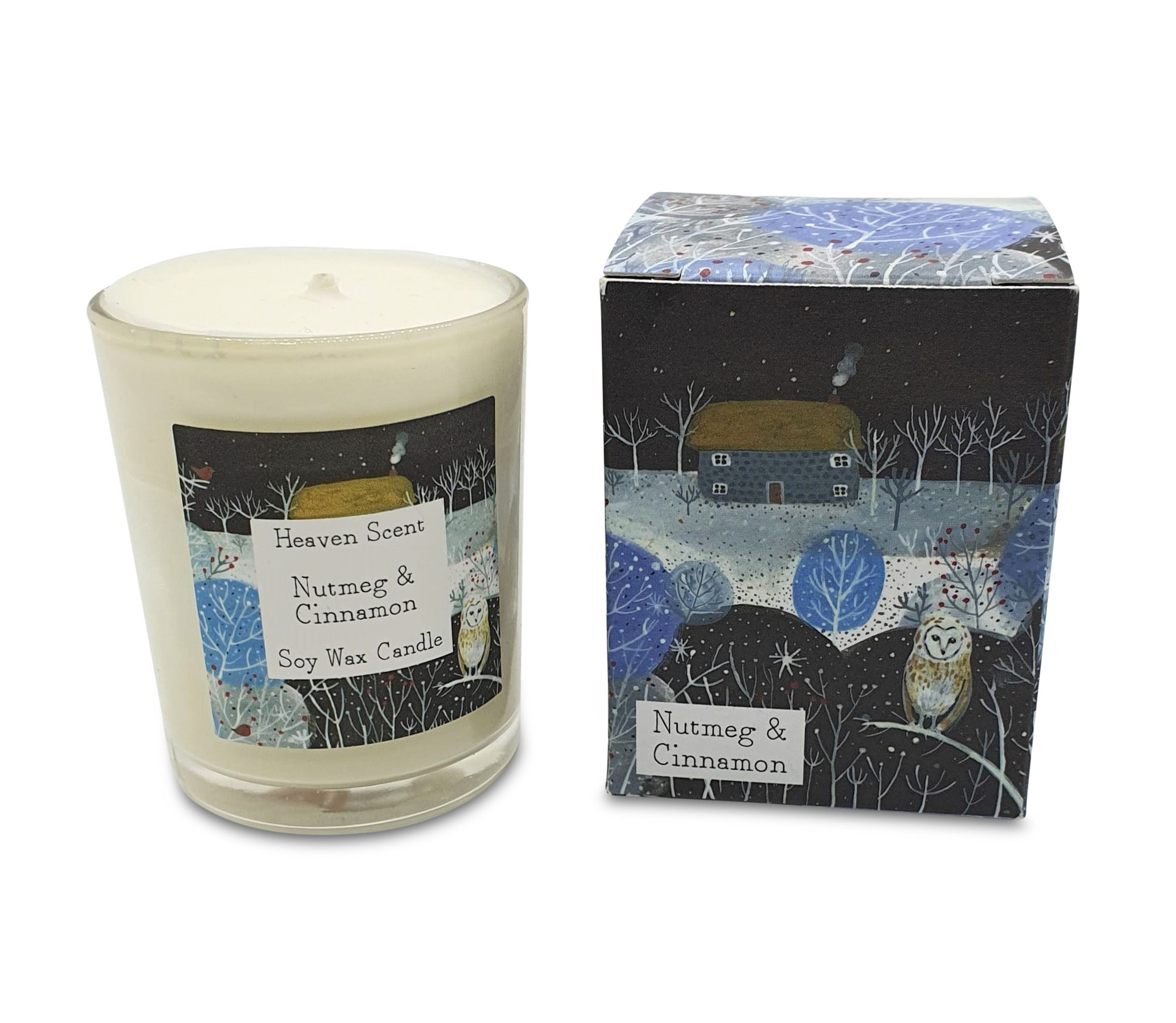 Bougie naturelle artisanale - Hiver cosy 200ml