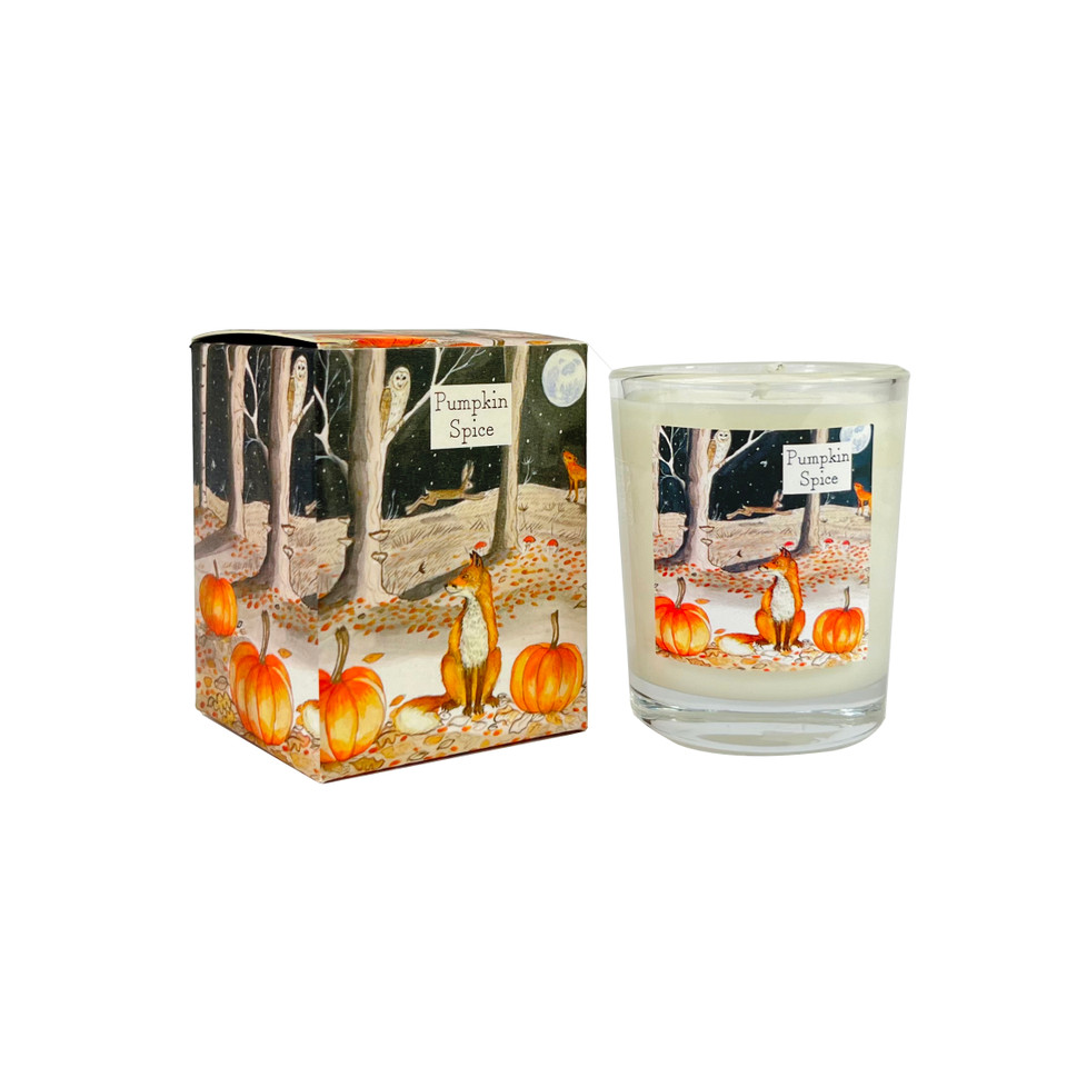 Bougie naturelle artisanale - Potiron épicé 90ml