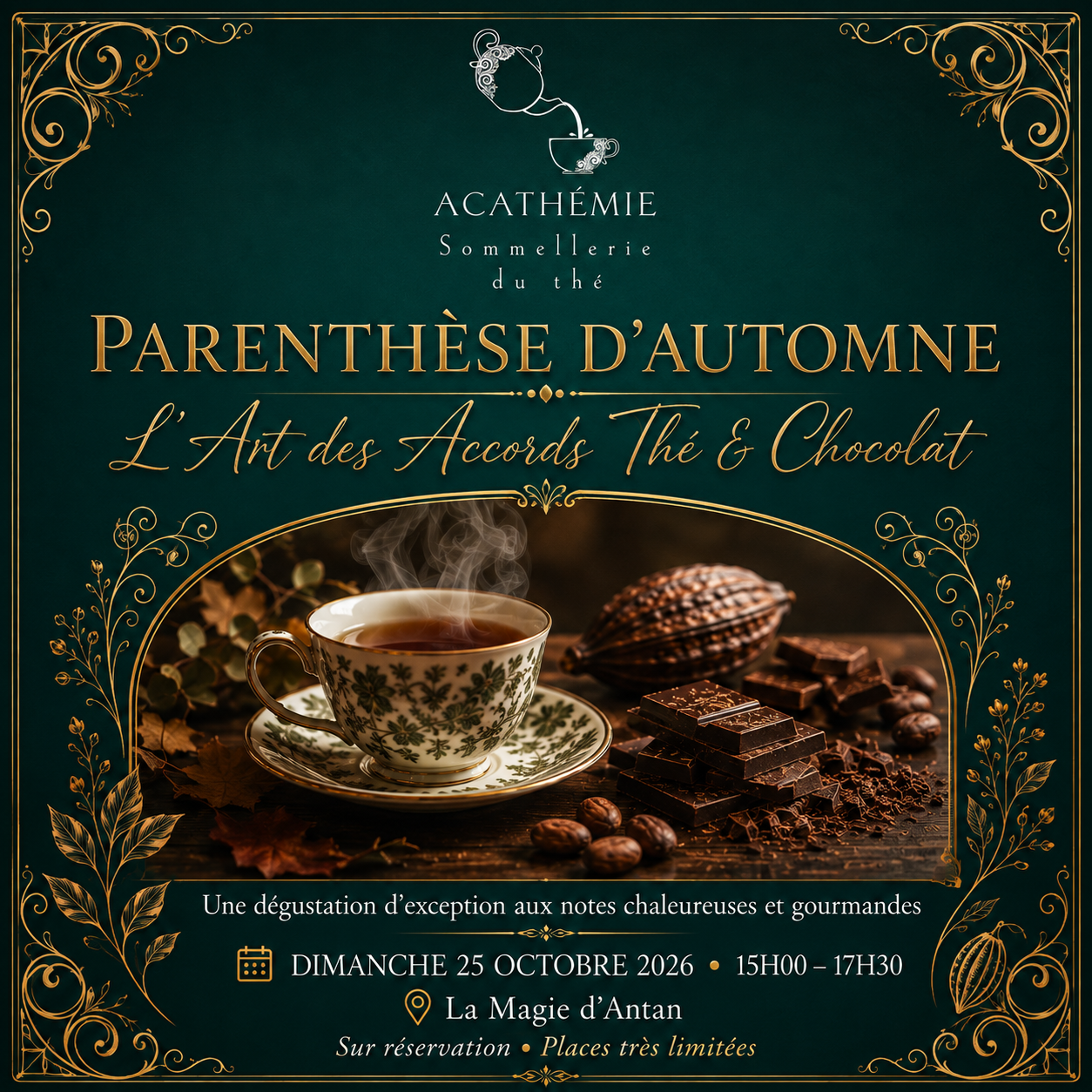 acathémie chocolat 25-10-2026