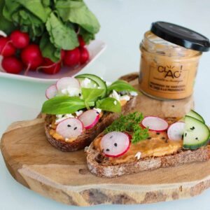 Tartinade artisanale bio Houmous haricots blanc à la Provençale
