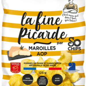 Chips artisanales "La fine Picardie" - Maroilles AOP
