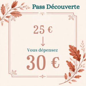 W-e du client - PASS Découverte 25€ payés, dépensez 30€